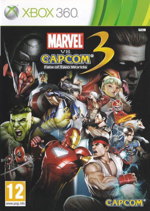 Marvel Vs. Capcom 3: Fate of Two Worlds XBOX 360 (2011)  (ACTION, for Xbox 360)