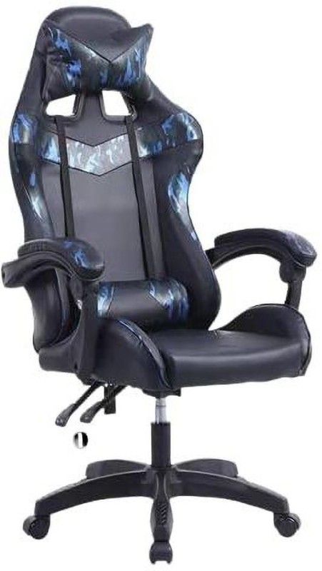 REDSPOT RAR-27 Ergonomic Gaming Chair Racing Style Adjustable Height High Back Gaming Chair  (Blue, Black)