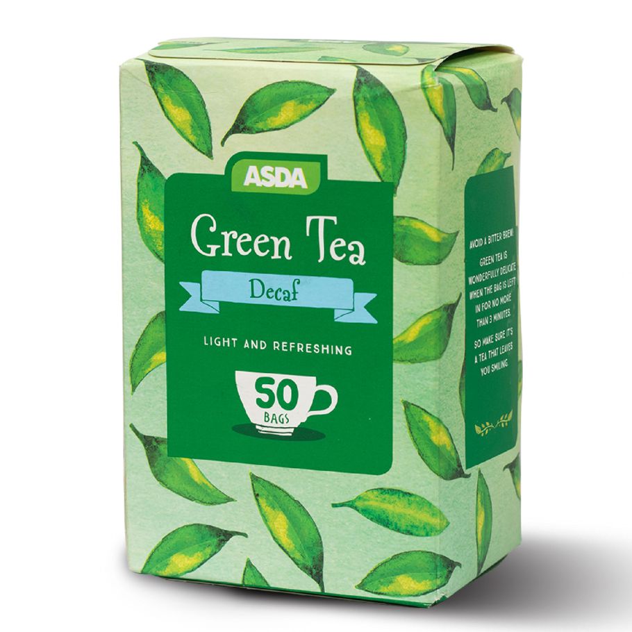 ASDA Green Tea 100g 50 Tea bags