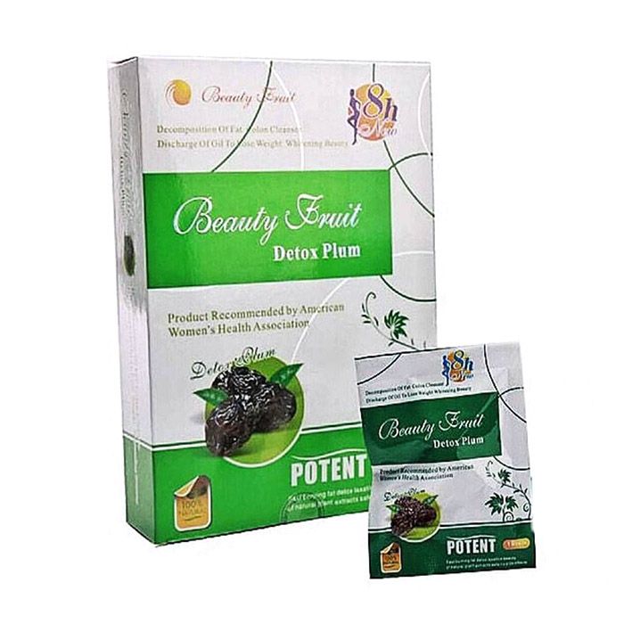 Beauty Fruit Detox Plum Made In Japan 20 Pcs Plum Box