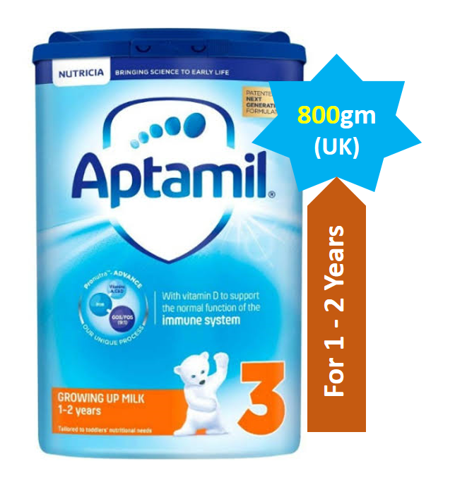 Aptamil_3 Growing Up Milk Formula (From 1 to 2 Years) 800 gm