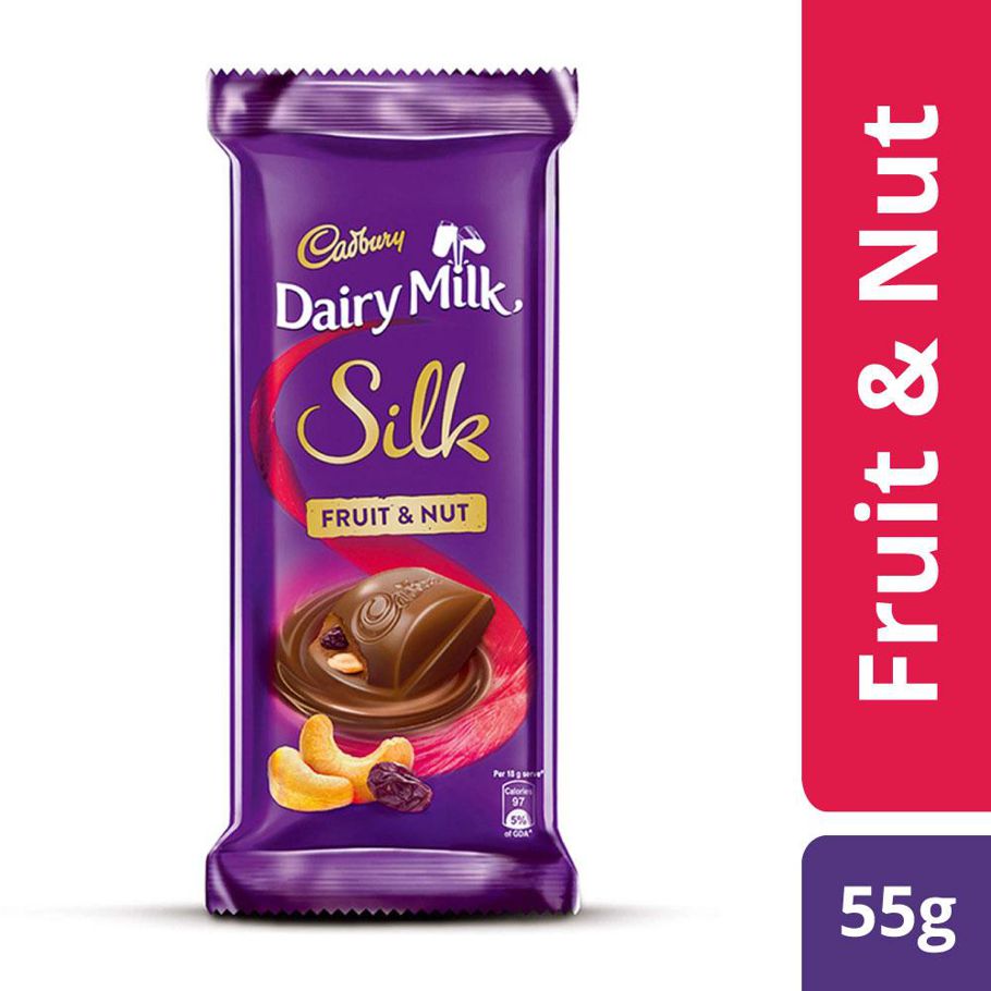 Cadbury Dairy Milk Silk Fruit & Nut Chocolate 55g