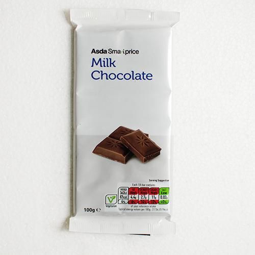Asda Milk Chocolate, Germany-100g