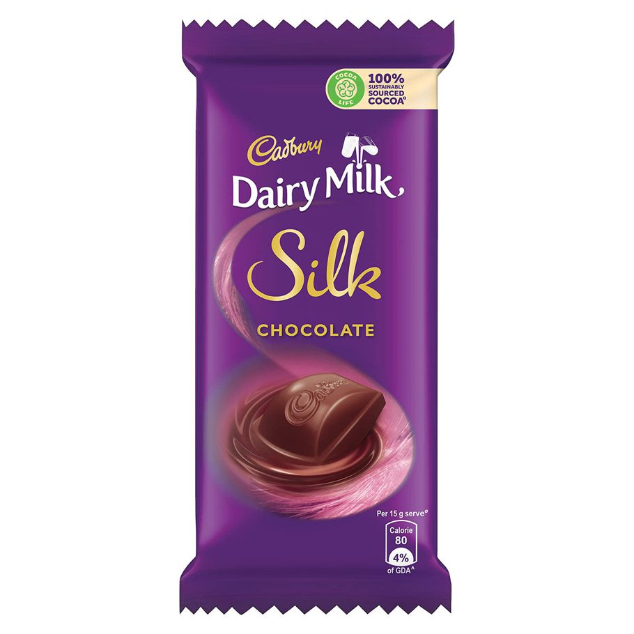 Cadbury Dairy Milk Silk Chocolate Family Pack 60g