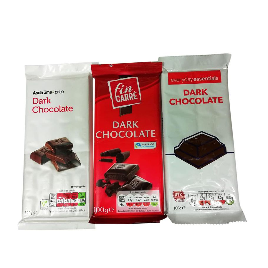 Dark Chocolate Combo Pack- 3 Pcs
