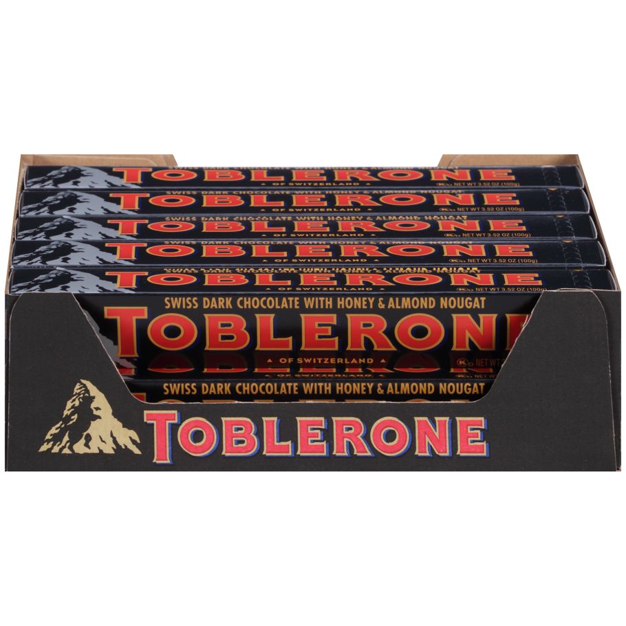 Toblerone Dark Chocolate 100gm Full Box - 20ps
