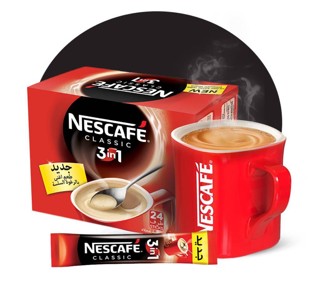 Nescafe Original 3in1 Instant Coffee Mix-18g x 24s (United Arab Emirates)