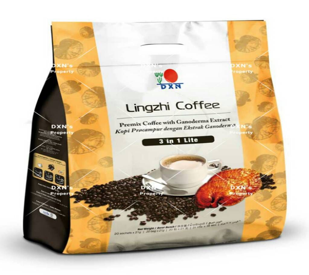 DXN LINGZHI Coffee 3 In 1 Lite - Malaysia