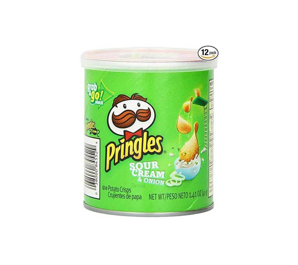 Pringles Sour Cream & Onion chips 42g (2 in 1 Package) India