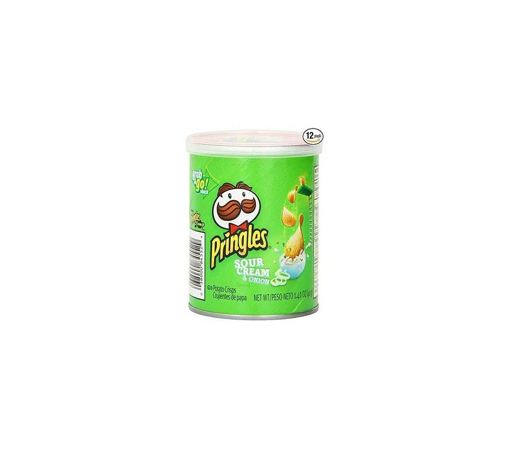Pringles Flavored cream and onion flavored chips 42 g (2 pies package) India