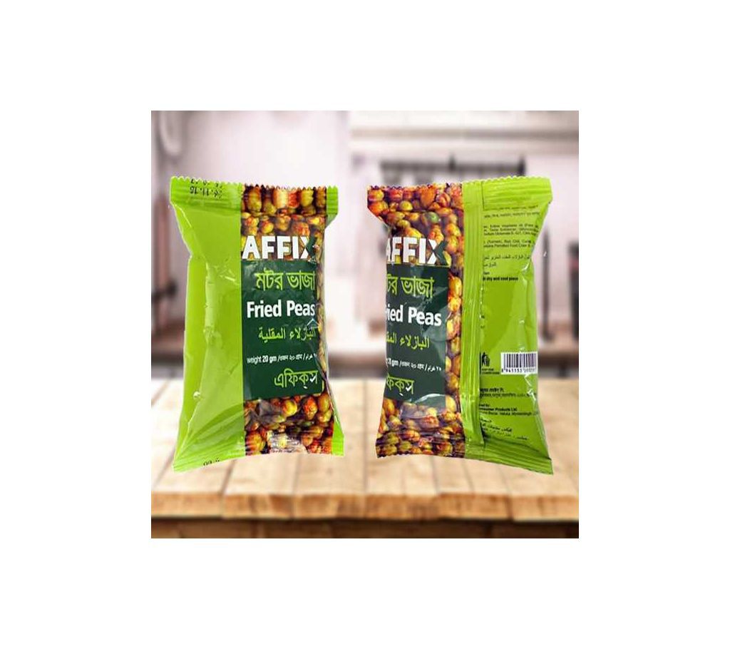 Affix Fried Green Peas 20gm 24pcs Combo - BD
