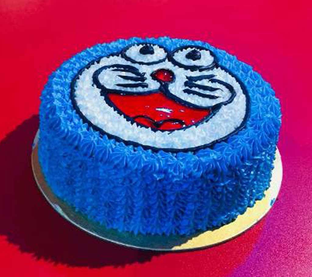 Doraemon Vanilla Cake (500 gm)