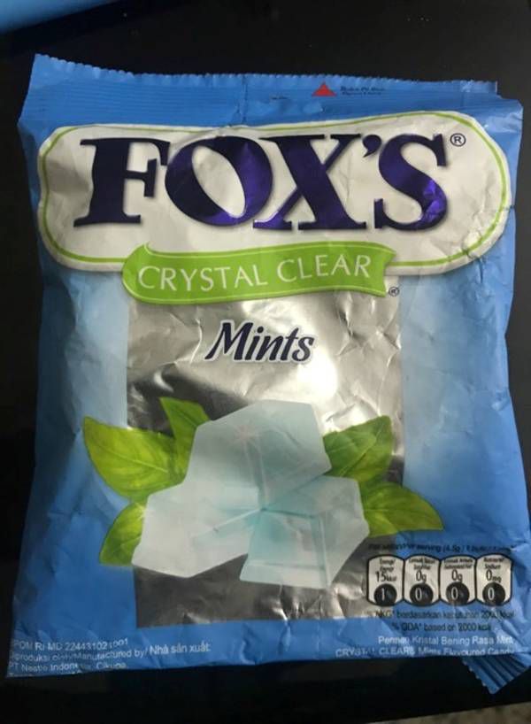 Fox's Crystal Clear Mints
