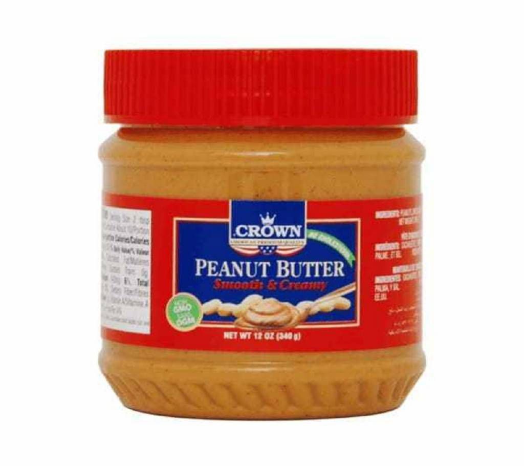 Crown Peanut Butter Smooth & Creamy – 340g