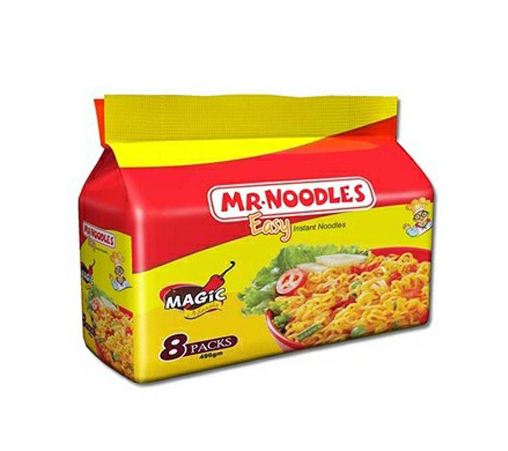 Mr. Noodles 8pcs Family Pack (Magic Masala) 62gmx8pcs - 32346
