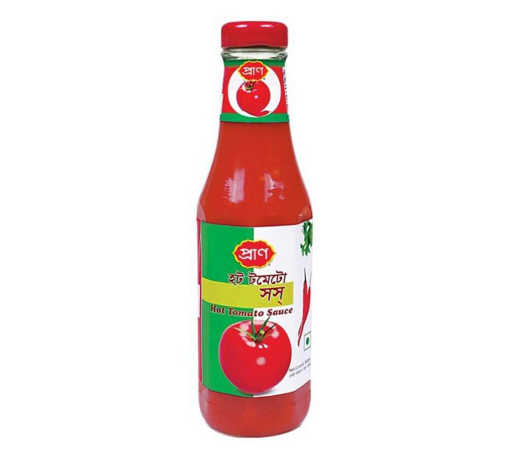 Pran Hot Tomato Sauce 340gm - 31707

