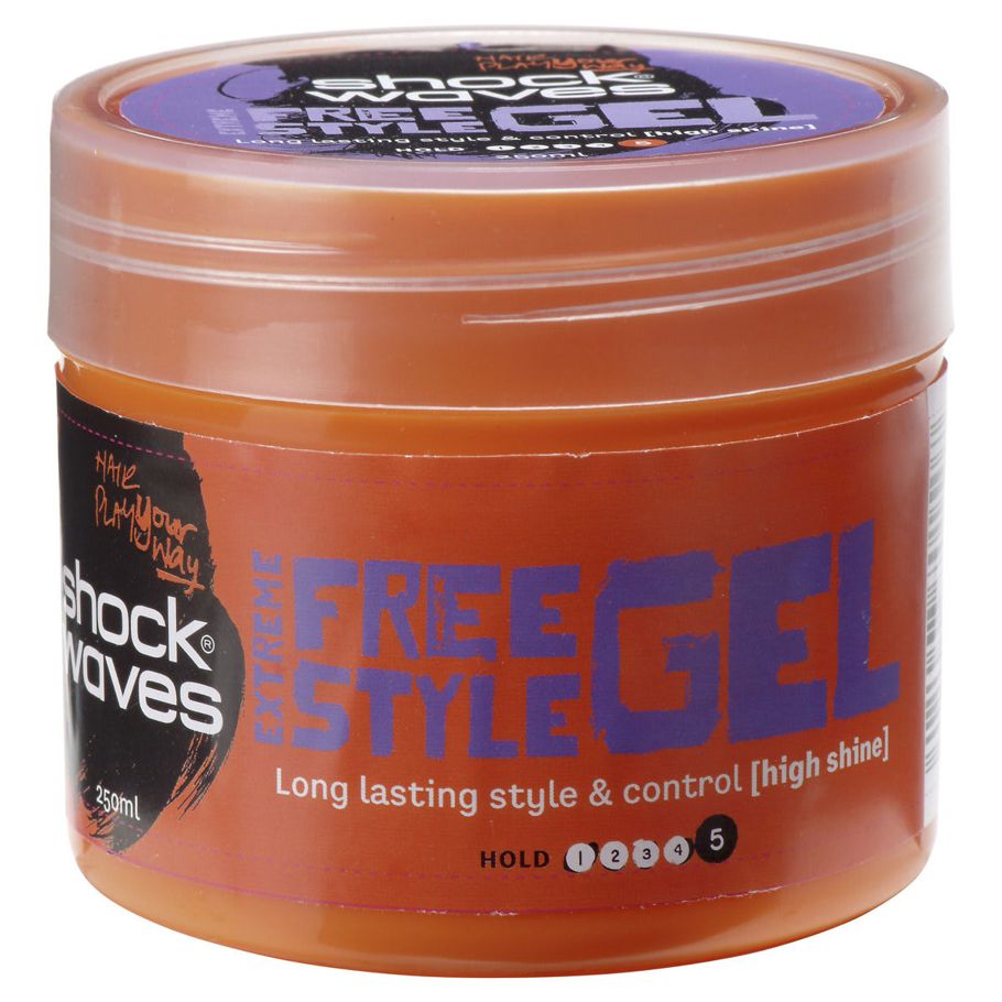 Shock Waves 250ml Hold Extreme Free Style Gel