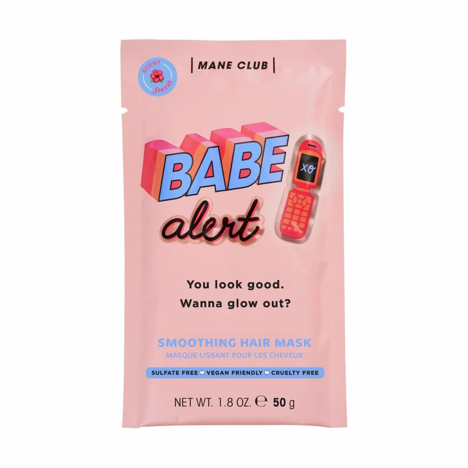 Mane Club Babe Alert Smoothing Hair Mask 50g - Floral Scent
