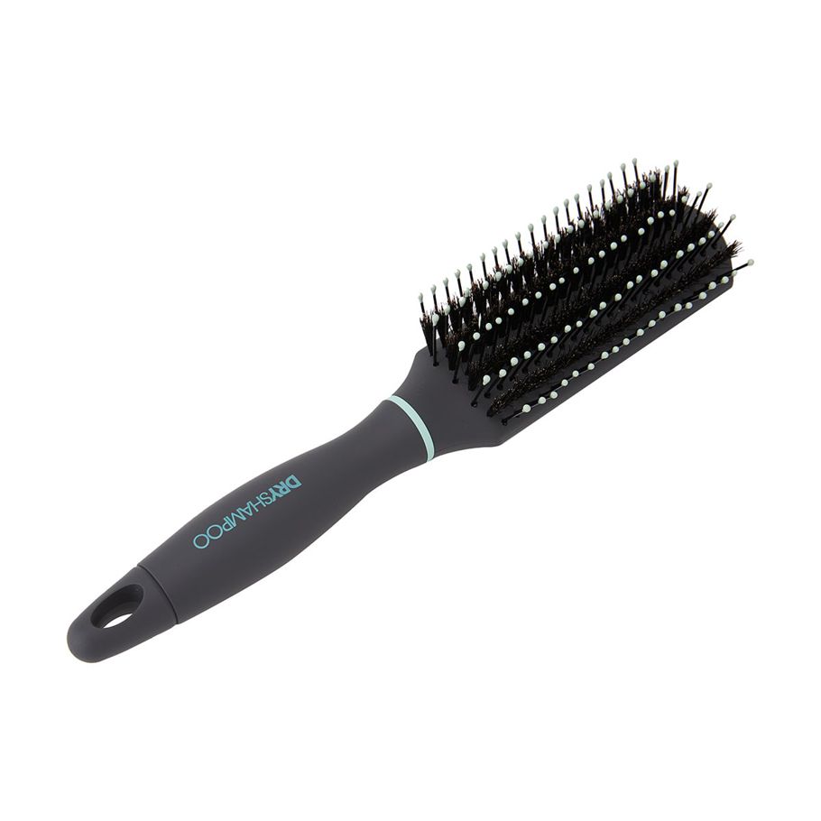 Dry Shampoo Hair Brush - Black