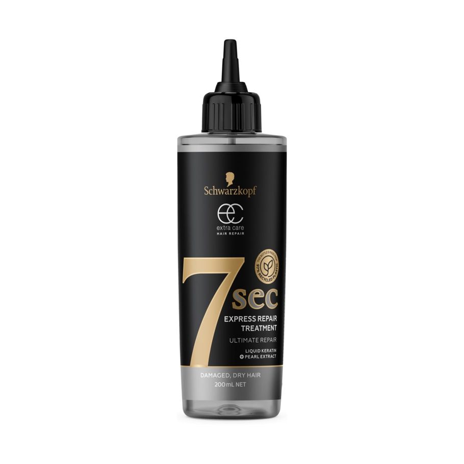 Schwarzkopf Extra Care Ultimate 7 Second Express Repair Treatment 200ml - Liquid Keratin and Pearl Extract