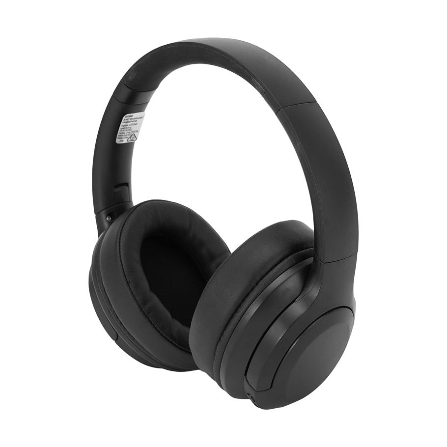 Bluetooth Over-Ear Headphones with Noise Cancelling - Black