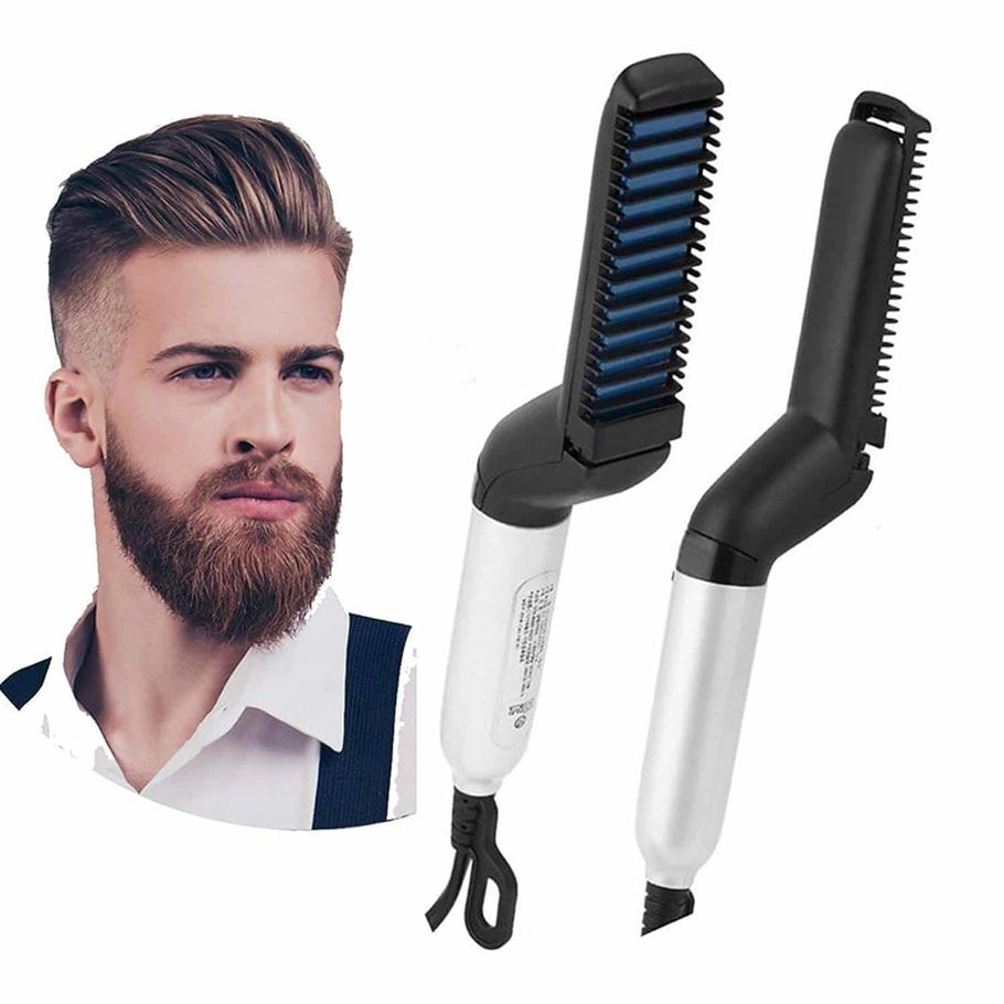Hair & Beard Straightener Comb for Men  Hair Straightener  Best Straightener For men - Hair Straightener - Hair Straightener