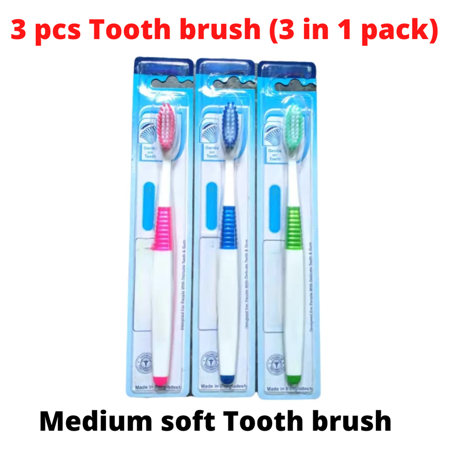 Tooth Brush / Toothbrush / Oral Cleaning / Soft Tooth Brush (3 in 1 pack)