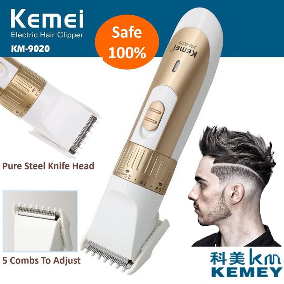 Kemei KM-9020 Exclusive Rechargeable Hair Clipper and Trimmer