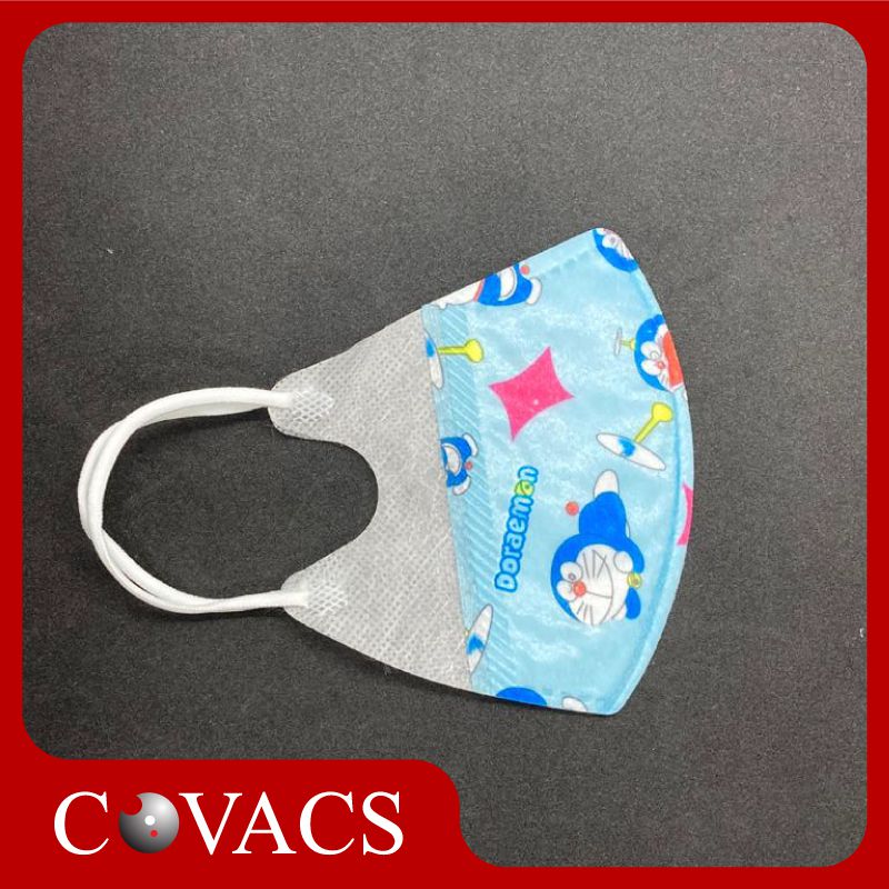 Big Baby Mask (008) Easy Breath Printed with nose bar and ear loop for KIDS
