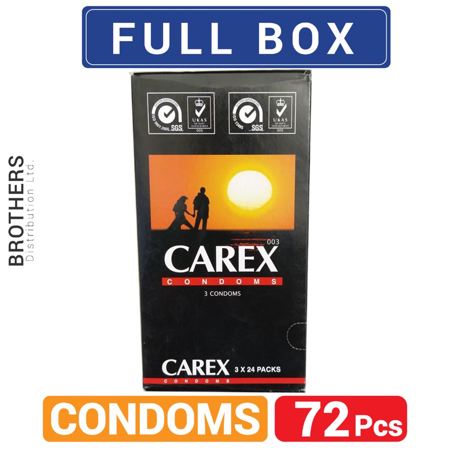 Carex Condoms Classic Full Box- 72 Pcs