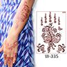 Fashion Waterproof Geometric Le Flower Tattoo Sticker Temporary Body Art Decal