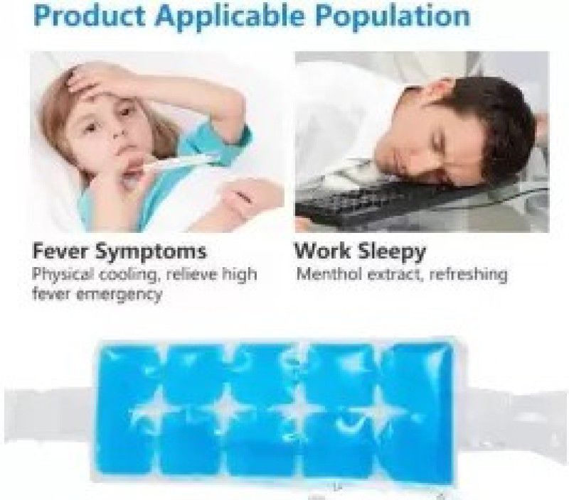 Kreya Enterprise Gel Patch for Relief Migraine, Headache, Fever Pack (Blue) Gel Patch for Relief Migraine, Headache, Fever Pack  (Blue)
