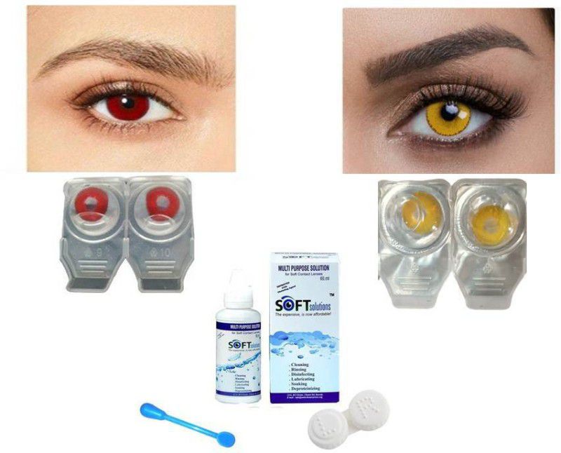 MD Monthly Disposable  (0.00, Colored Contact Lenses, Pack of 2)