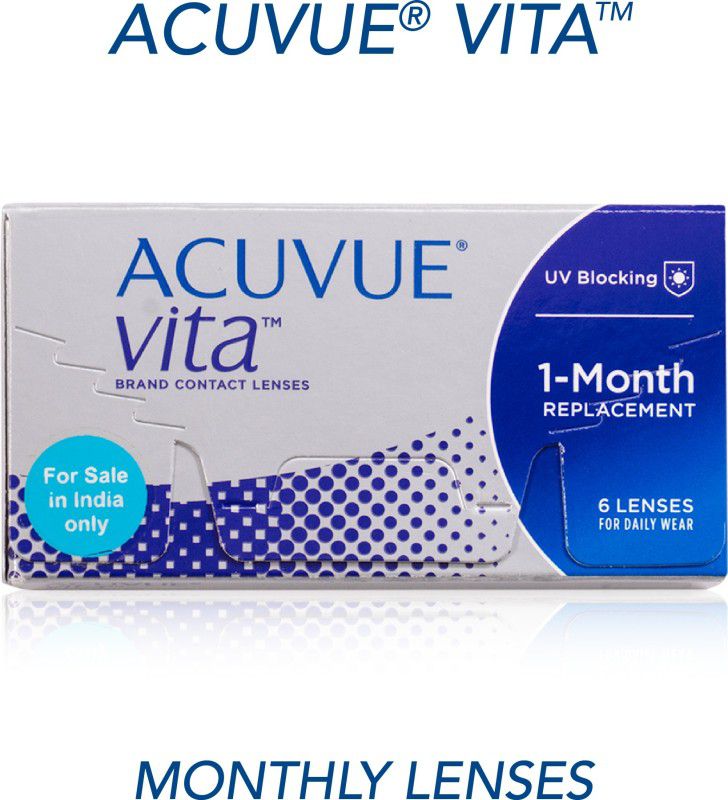 Acuvue Monthly Disposable  (-4, Contact Lenses, Pack of 6)