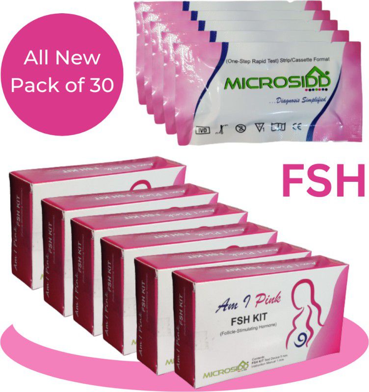 MICROSIDD FSH Menopausal Kit  (30 Tests, Pack of 30)