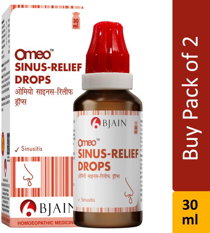 Bjain OMEO SINUS-RELIEF , Drops  (2 x 30 ml)