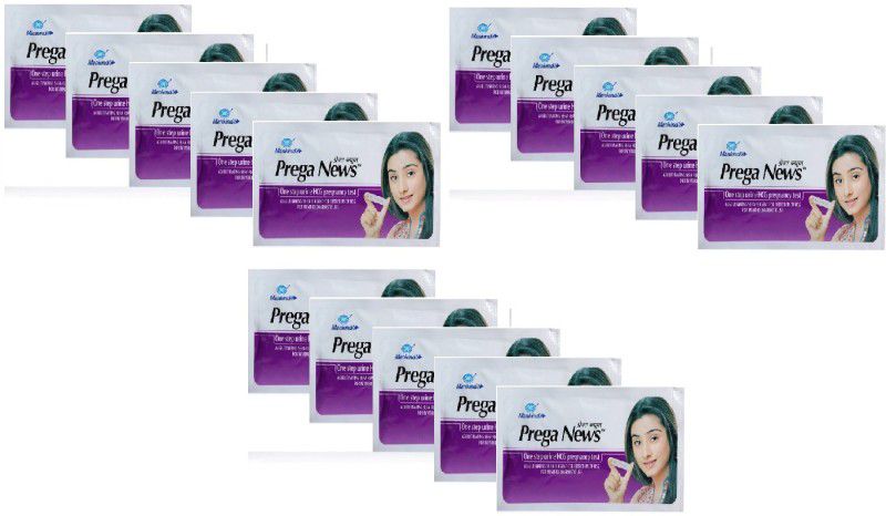 MANKIND Prega news combo of 15 Pregnancy Test Kit  (15 Tests)