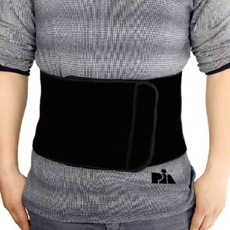 Pia International Unisex Magnetic Neoprene Slimming Belt  (Black)