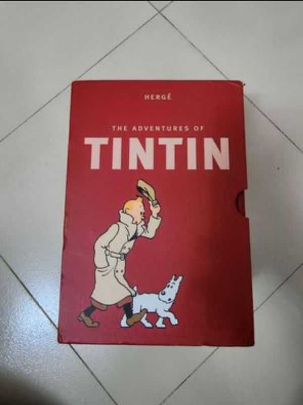 The Adventures of TINTIN full original red hard cover set