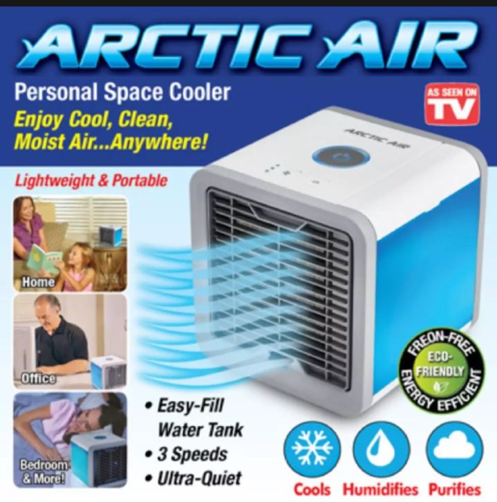 Arctic Air Ultra Evaporative Mini Air Cooler Conditioner Personal Space Cooler Eco Humidifier