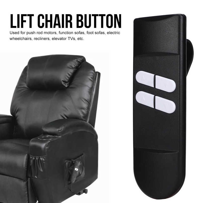 Electric Recliner Controller 4 Button for Lifting Sofa Manual Hand