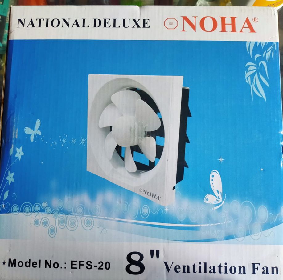 Exhaust Fan Wall type 8″ Color White