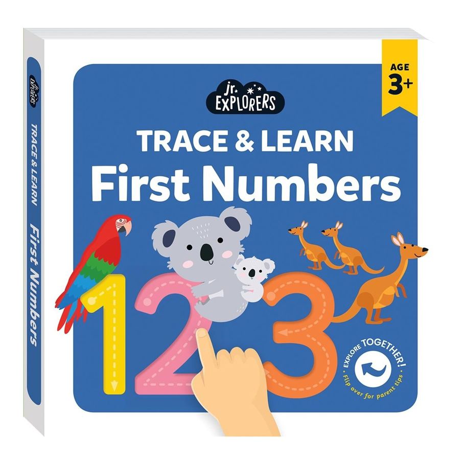 Trace & Learn First Numbers - Book