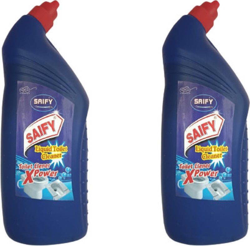 Saify Liquid Toilet Cleaner | Toilet Cleaner| X Power (Pack of 2) Regular Liquid Toilet Cleaner  (2 x 1 L)