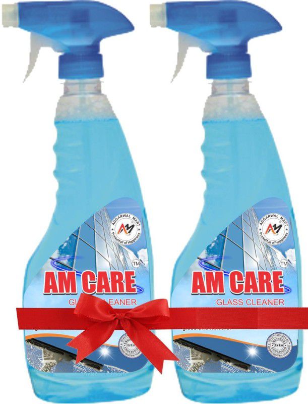 AM CARE Glass Cleaner 500ml Pack of 2  (2 x 500 ml)