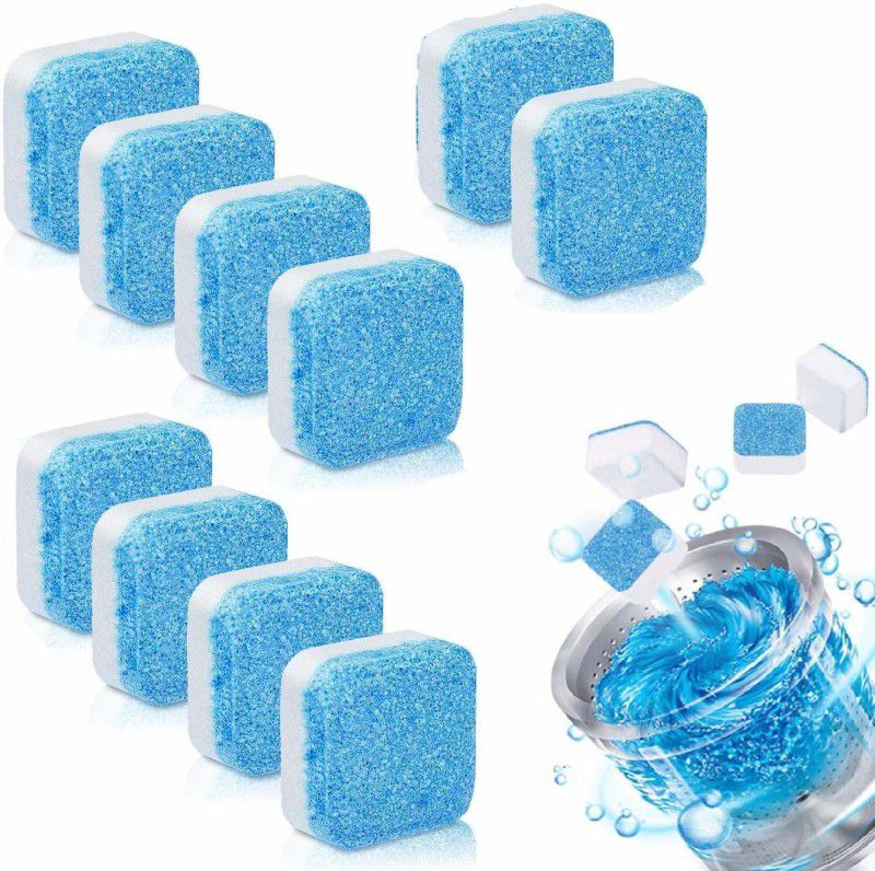 CountryLink Washing Machine Cleaner Deep Cleaning Detergent Effervescent Tablet for Perfectly Cleaning of Tub/Drum Laundry Fresh No Smell Home Cleaning Tool (17.50G @ 10 Pcs ) Dishwashing Detergent  (175 g)