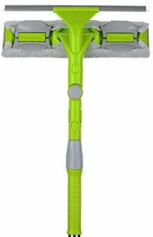 MANIBAM IMPEX Window Glass Cleaner for Solar Panel Window Cleaner Cleaning Brush(Multicolor) Sponge Wet and Dry Broom  (Multicolor)