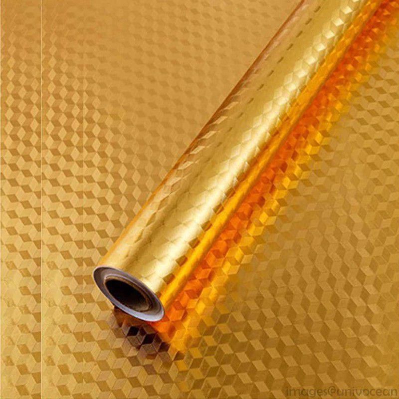 FLIPXEN Golden Kitchen Aluminium Foil Oil-Proof Waterproof  (0 Ply, 1 Sheets)