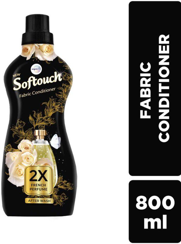 Softouch by Wipro 2x French Perfume Fabric Conditioner  (800 ml)