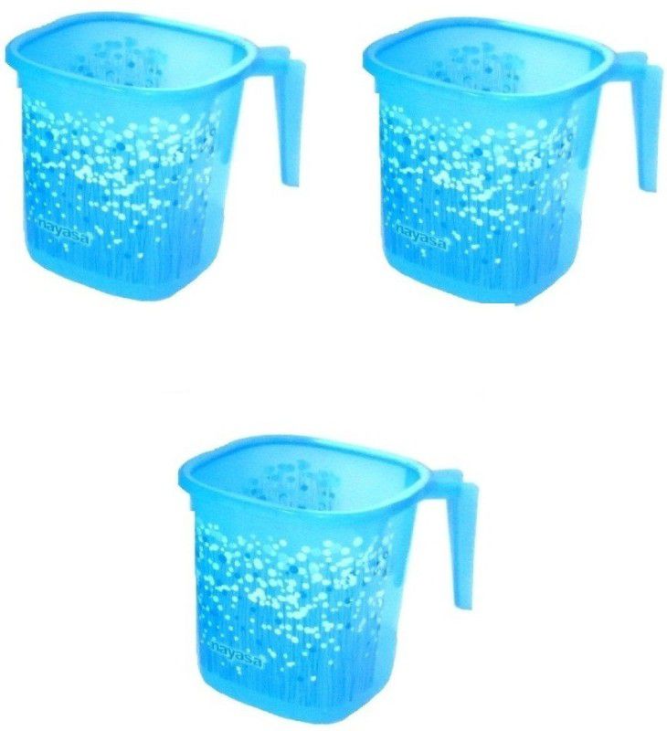 NAYASA PP (Polypropylene) Bath Mug  (Blue 1.5)